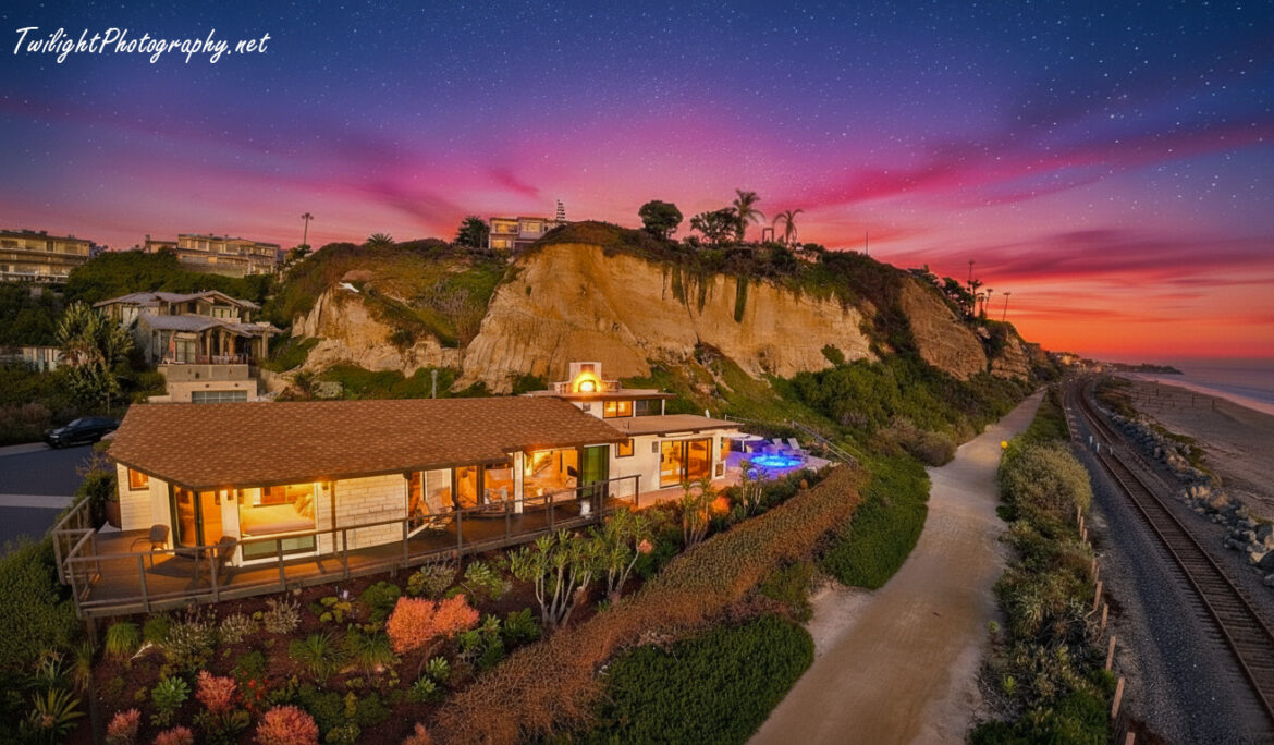 Twilight Aerial Photos